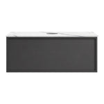 Float + MyTop 800 Wall Cabinet Grafite with Italian Porcelain Top