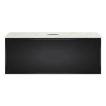 Float + MyTop 800 Wall Cabinet Matt Black with Italian Porcelain Top