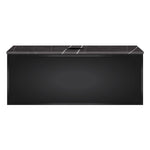 Float + MyTop 800 Wall Cabinet Matt Black with Italian Porcelain Top