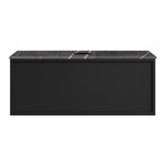 Float + MyTop 800 Wall Cabinet Matt Black with Italian Porcelain Top