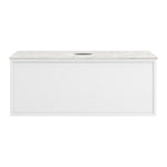Float + MyTop 800 Wall Cabinet Matt White with Italian Porcelain Top