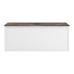 Float + MyTop 800 Wall Cabinet Matt White with Italian Porcelain Top