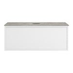 Float + MyTop 800 Wall Cabinet Matt White with Italian Porcelain Top