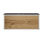 IKS 1200 Wall Cabinet LV2 Matt White with Porcelain Top