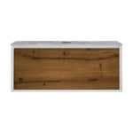 IKS 1200 Wall Cabinet W5 Matt White with Porcelain Top