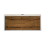 IKS 1200 Wall Cabinet W5 Matt White with Porcelain Top