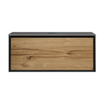 IKS 1200 Wall Cabinet LV2 Matt Black with Porcelain Top