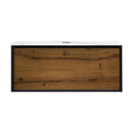 IKS 1200 Wall Cabinet W5 Matt Black with Porcelain Top