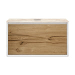IKS 900 Wall Cabinet LV2 Matt White with Porcelain Top