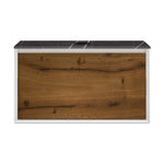 IKS 900 Wall Cabinet W5 Matt White with Porcelain Top
