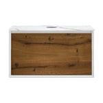 IKS 900 Wall Cabinet W5 Matt White with Porcelain Top