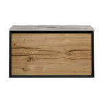 IKS 900 Wall Cabinet LV2 Matt Black with Porcelain Top