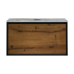 IKS 900 Wall Cabinet W5 Matt Black with Porcelain Top