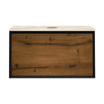 IKS 900 Wall Cabinet W5 Matt Black with Porcelain Top