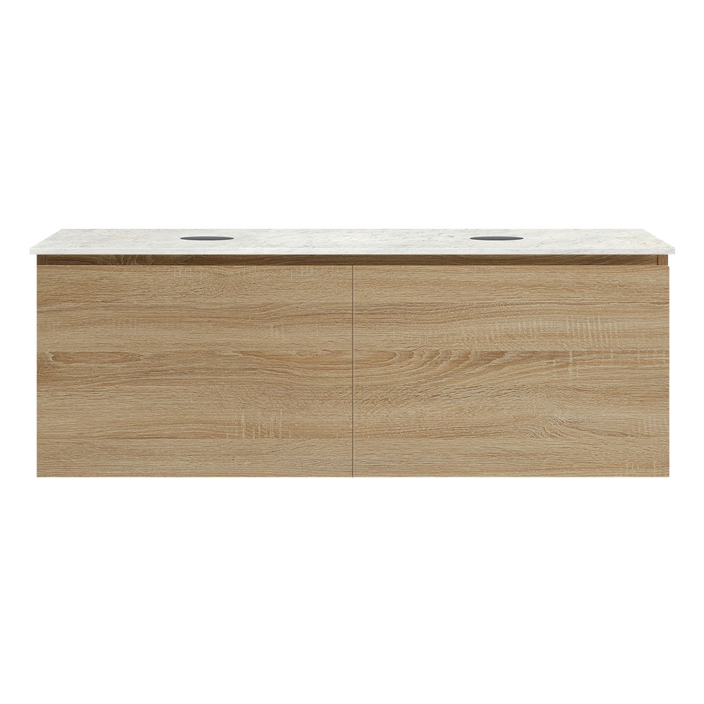 Rocki + MyTop 1200 Wall Cabinet Sahara with Porcelain Top Double