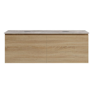 Rocki + MyTop 1200 Wall Cabinet Sahara with Porcelain Top Double