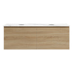 Rocki + MyTop 1200 Wall Cabinet Sahara with Porcelain Top Double