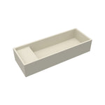Next Narrow Back to Wall Bench Basin with LH Shelf