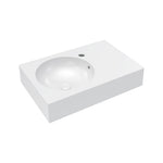 R70 Wall Basin with RH Shelf