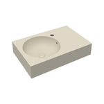 R70 Wall Basin with RH Shelf