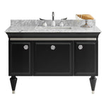 Glamour Silk 1200 Floor Cabinet with Marble Top