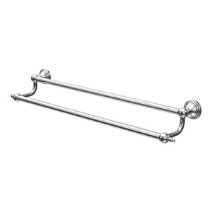 Hermitage Double Towel Rail 600mm