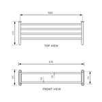 Hermitage Towel Rack 615mm