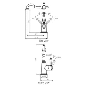 Hermitage Basin Mixer