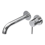 Play II Wall Mixer with 190mm Spout (Individual Flanges)