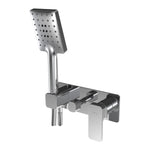 Quad II Wall Mixer with Diverter and ABS Hand Shower