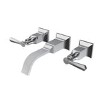 Jazz Lever Wall Basin Set with Spout
