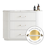 MODA 1200 Cabinet with Handles in Matt White