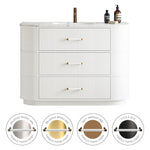 MODA 1200 Cabinet with Handles in Matt White