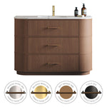 MODA 1200 Cabinet with Handles in Natural Oak