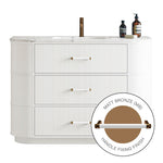 MODA 1200 Cabinet with Handles in Matt White