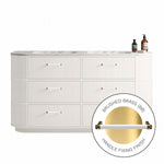 MODA 1800 Cabinet with Handles in Matt White