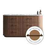 MODA 1800 Cabinet with Handles in Natural Oak