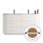 MODA 1800 Cabinet with Handles in Matt White