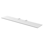 Linfa Frosted Toughened Glass Shelf 450mm (2 Posts)