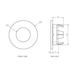 Overflow Cover Ring (No Logo)