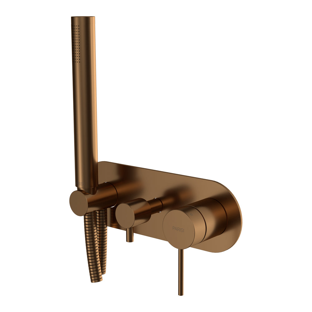 Envy II Wall Mixer with 2-Way Diverter and Handshower