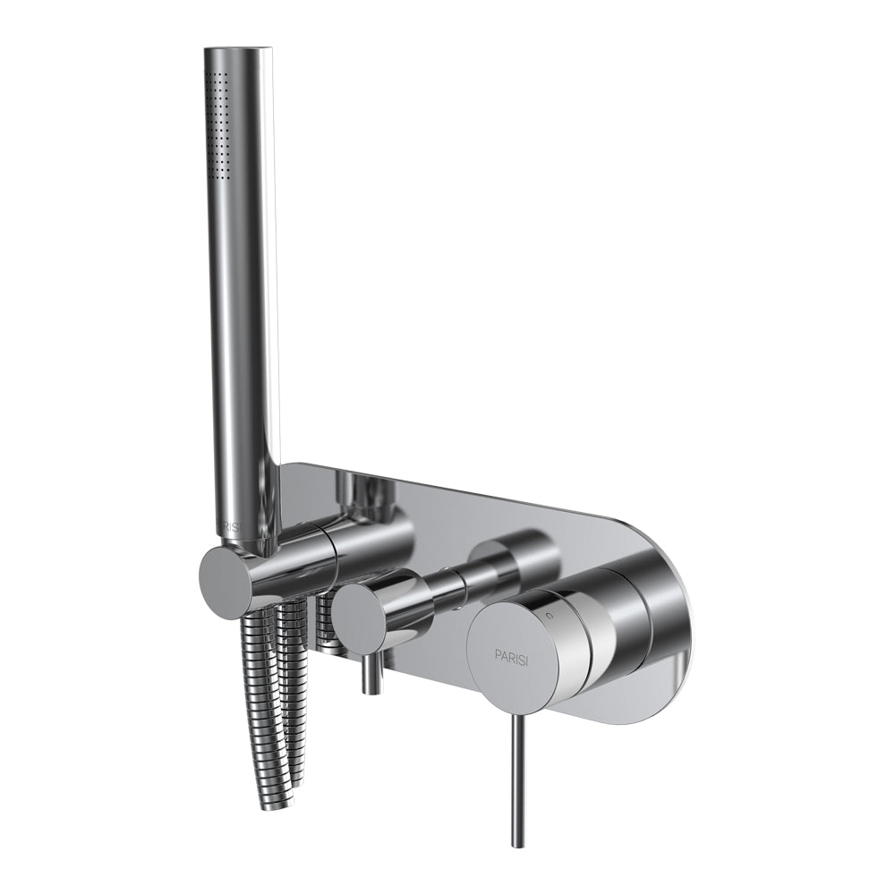 Envy II Wall Mixer with 3-Way Diverter and Handshower