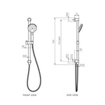 Play II Sliding Rail with Hand Shower