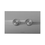 Twin Raised Accessible Button Set on Metal Plate Brushed for PA111/PA121