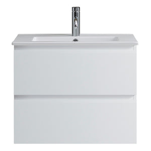 Pure Bianco II 600 Wall Cabinet with Ceramic Top