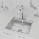 Quadro Single Bowl Sink With Tap Landing 530mm
