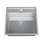 Quadro Single Bowl Sink With Tap Landing 530mm