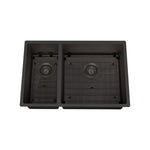 Quadro One and One Half Bowl Sink 670mm (Right Hand)