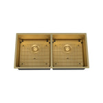 Quadro Sink Double Bowl 865mm