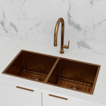 Quadro Sink Deep Double Bowl 865mm